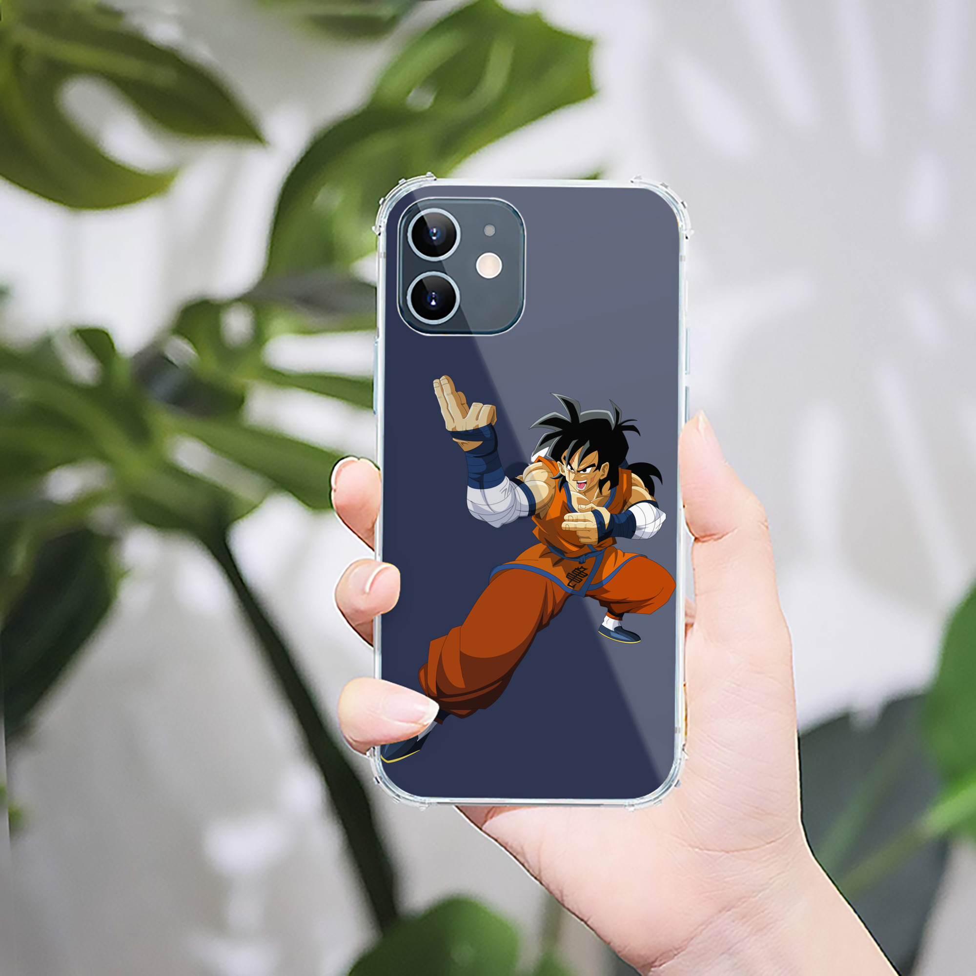 （画像用） ドラゴンボール ヤムチャ DRAGON BALL Yamcha 【iPhone 12シリーズ対応】透明スマホケース（クリアソフトケース）